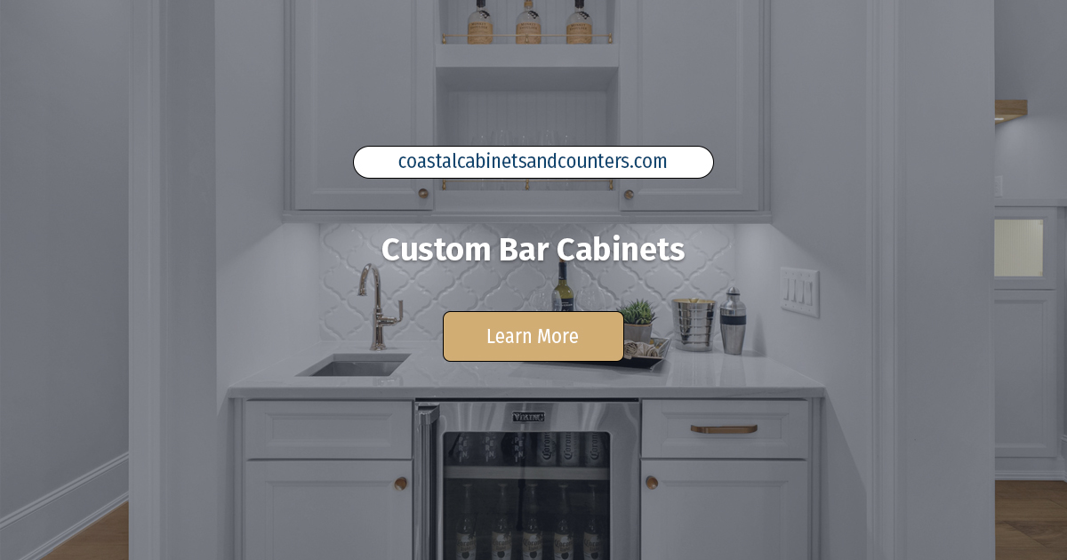 Custom Bar Cabinets | Home Bar Storage & Design